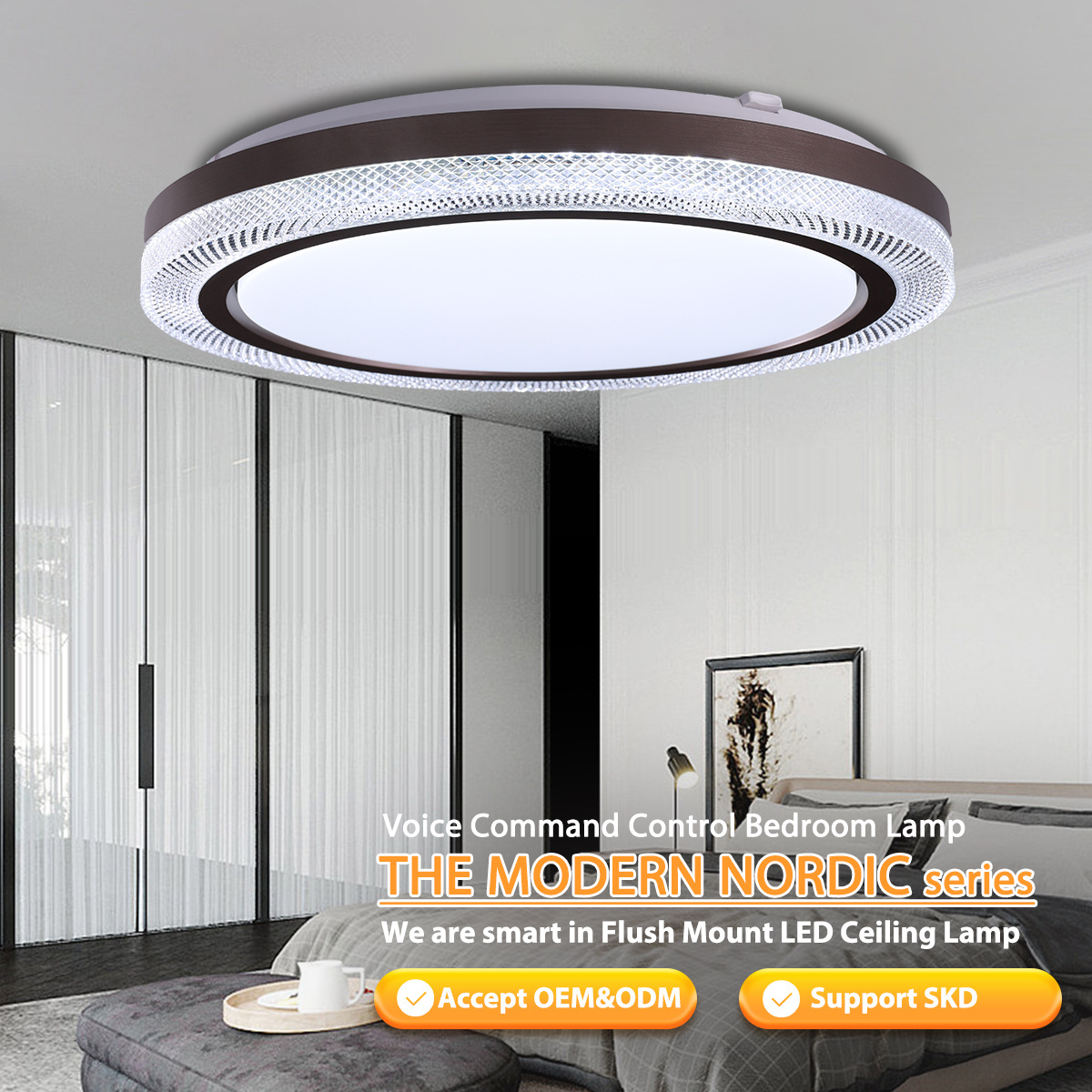 4000k  5000k ultra-thin 12w 18w 24w  3 color recessed round adjustable with remote control for bedroom led ceiling light