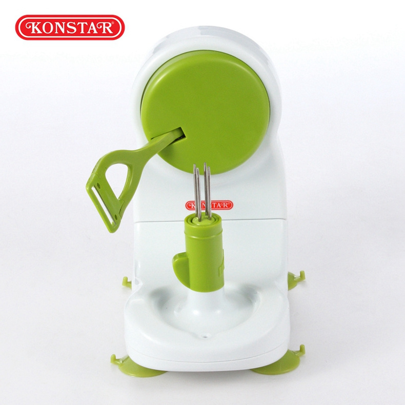 High Quality Cheap Hand Chopper Manual Garlic Apple Cutter Slicer Kitchen Utensils Rotary Fruit Peeler