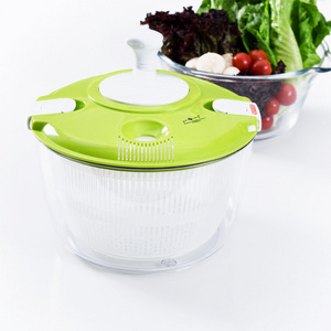 Factory Supply Salad Spinner Stainless Steel Knife Kitchen Gadgets And Utensils Lettuce Spinner