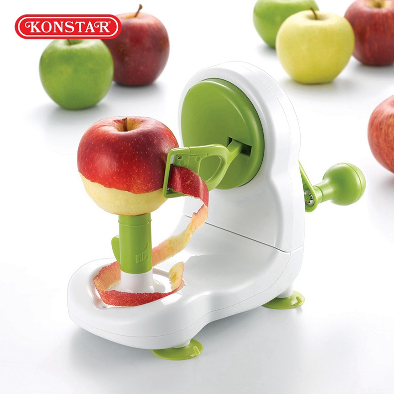 High Quality Cheap Hand Chopper Manual Garlic Apple Cutter Slicer Kitchen Utensils Rotary Fruit Peeler