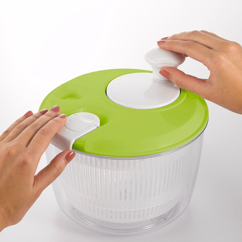 High Quality Household Vegetable Dryer Multifunctional Mini Salad Spinner With Drainage Holes