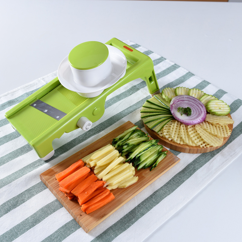 Manual Food Chopper With 2 Blades And Blender Vegetable Cutter Slicer