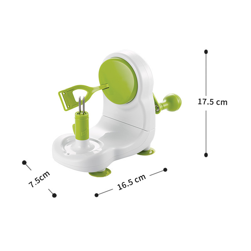 High Quality Cheap Hand Chopper Manual Garlic Apple Cutter Slicer Kitchen Utensils Rotary Fruit Peeler