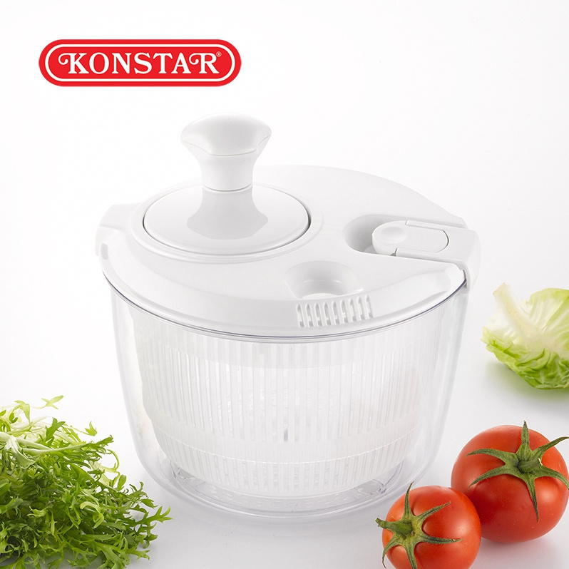 Newest Design Mini Salad Spiner Multi-functional Salad Spinner And Strainer With Lid Locking