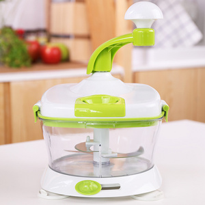 Wholesale Adjustable Stainless Double Blade Food Chopper Quick To Chop Tabletop Vegetable Slicer For Kitchen