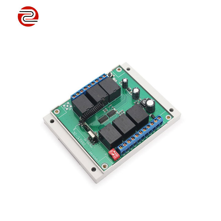 Wireless Remote Control Switch DC 12V 4CH relay Receiver Module With Universal 6 channel RF Remote 433 Mhz Transmitter