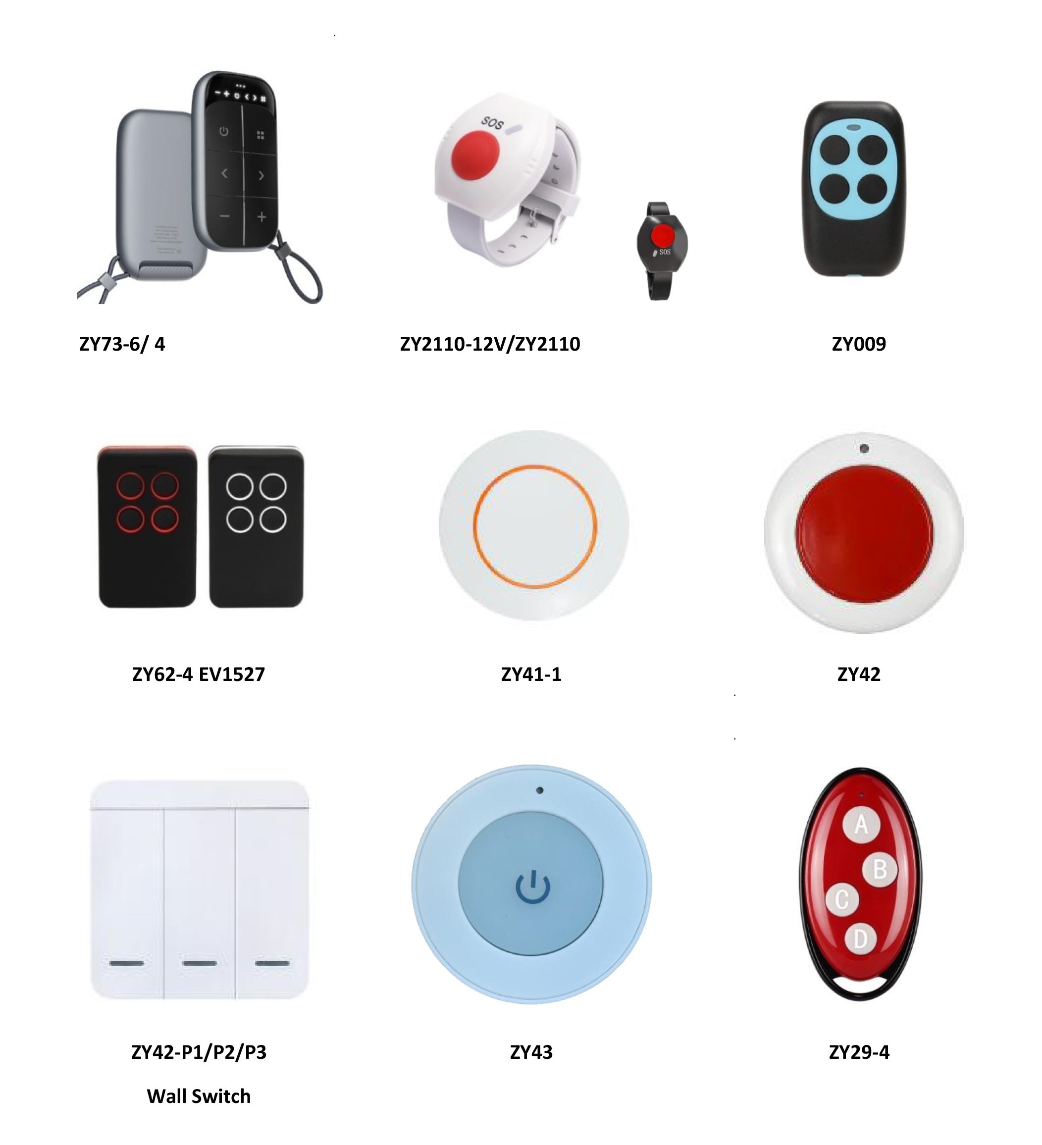 Factory Lowest price products catalog RF wireless transmitter universal wireless remote control switch