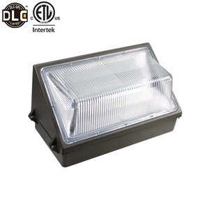 5 years warranty ETL DLC RoHS 60W outdoor LED Wall pack light IP65 listed 120lm/W