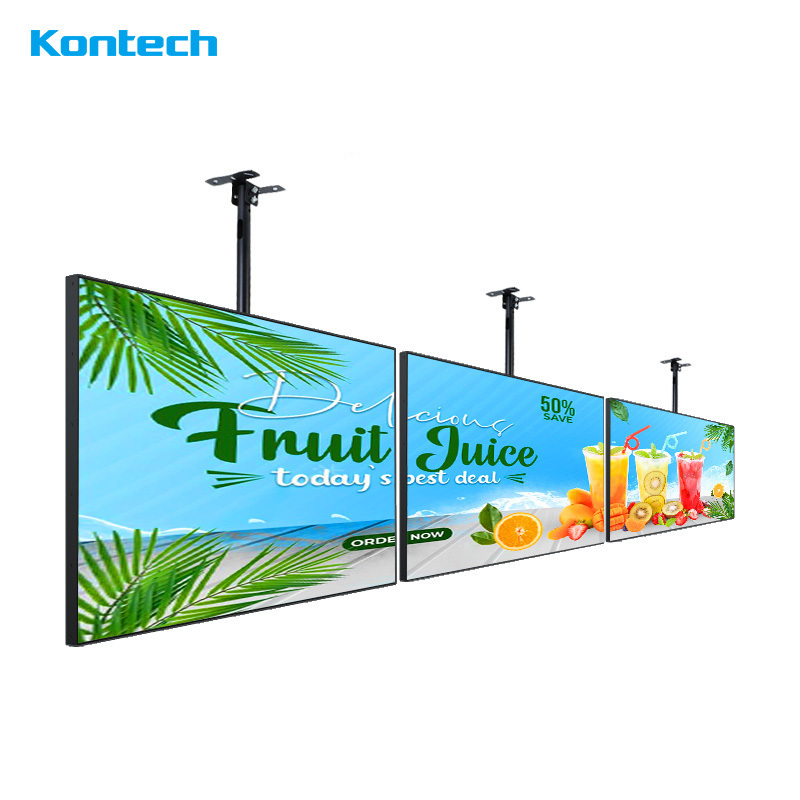 700nits 4K 32''-85'' High Brightness Display signage digital sign boards Advertising  Window LCD Display