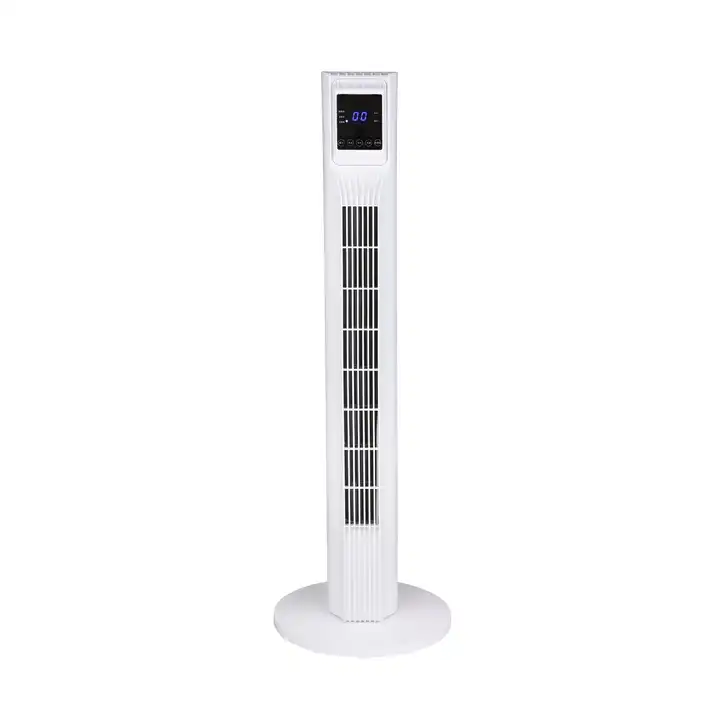 36Inch Bladeless Cooling Tower Fan 3 Wind Speeds Low Noise Oscillating Tower Fan