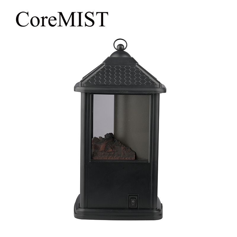 CoreMIST Electric Fireplace stove, portable freestanding Lantern Decorative space Heater  CYNFP123