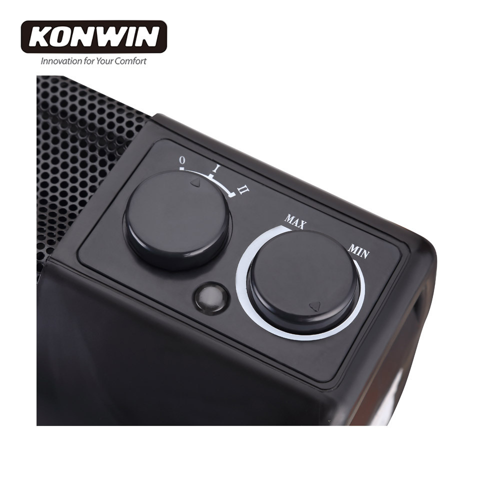 KONWIN Electric convector heater, baseboard heater with Adjustable Thermostat Silent Room Heater DL 11