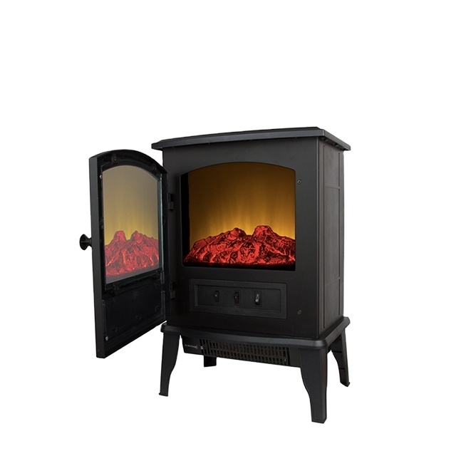 Choice Elite Fireplace Electric Infrared Stove Space Heater Quartz Novel Design Factory Price Heater Freestanding KONWIN 1500W