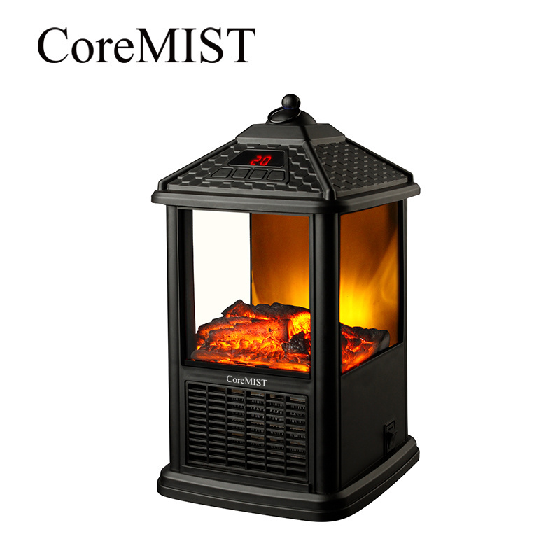 CoreMIST Electric Fireplace stove, portable freestanding Lantern Decorative space Heater  CYNFP123