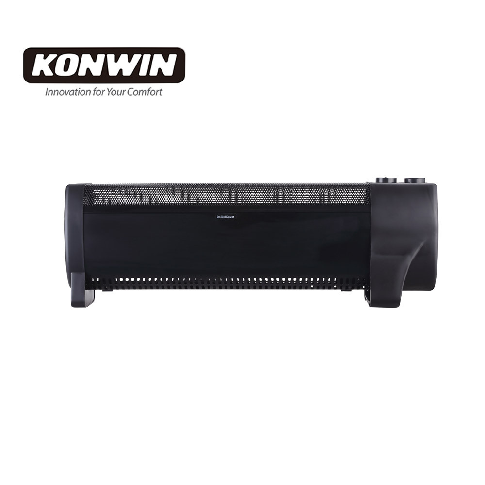 KONWIN Electric convector heater, baseboard heater with Adjustable Thermostat Silent Room Heater DL 11