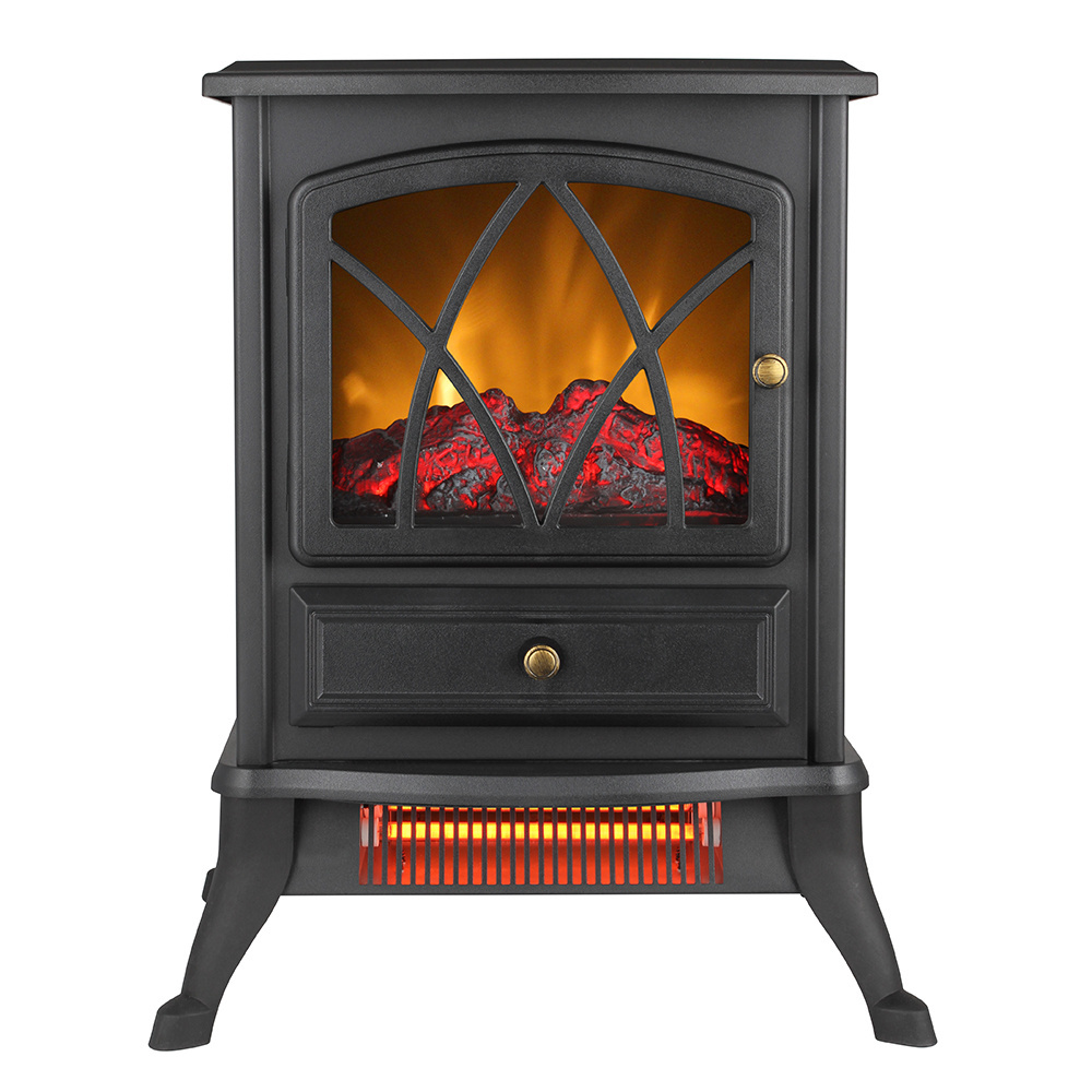 Hot Selling Fireplace Electric Space Heater mechanical stove Led flame freestanding SFP202M