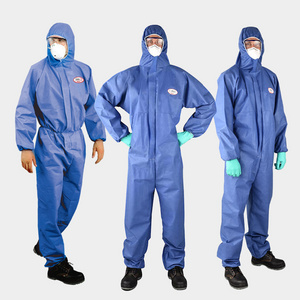 Non Woven Material Manufacturer Wholesale Low Price Chemical Resistant Custom Protective Clothing Suits Disposable Coverall