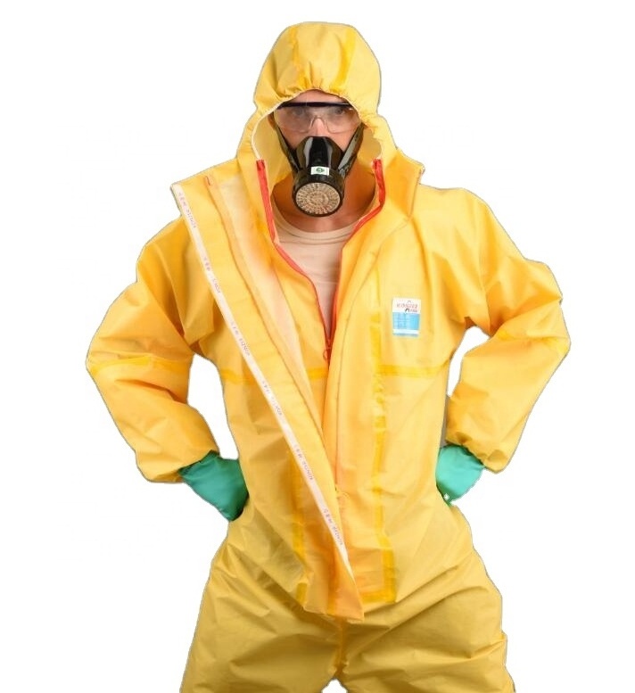 disposable non-woven  industrial protective coverall  for chemical liquid spray resistance seaman coverall