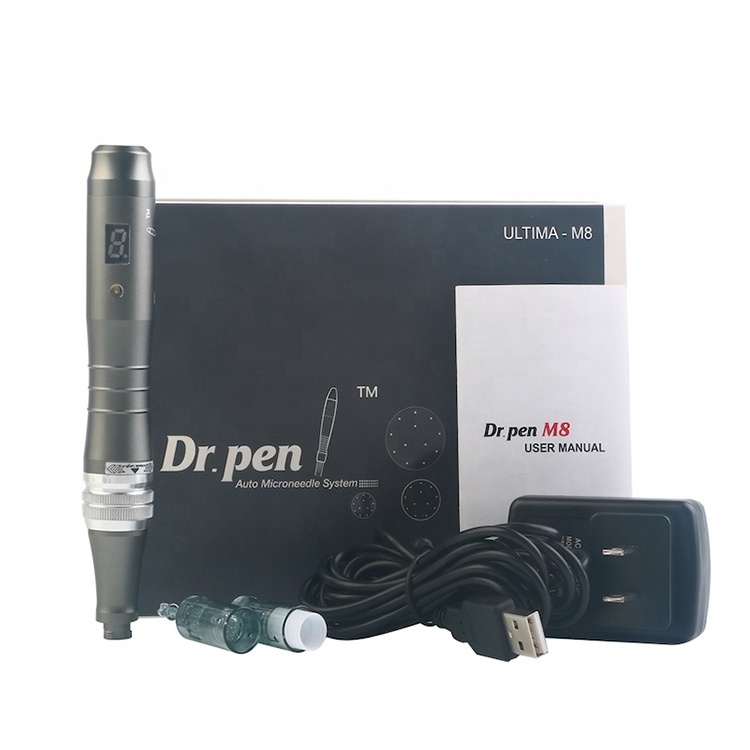 Popular beauty product professional skin rejuvenation hydrating moisturizer dr pen M8-C & M8-W microneedling pen for home use