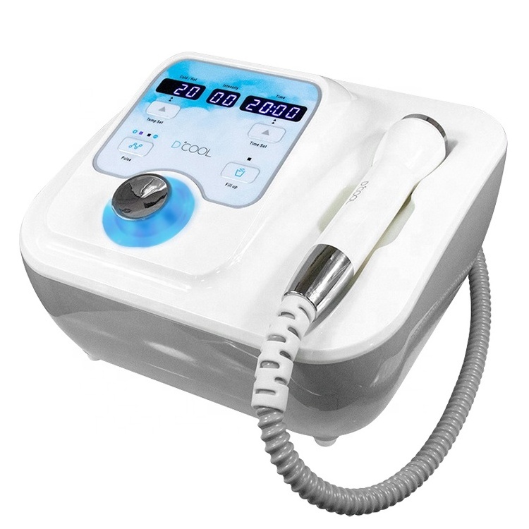 Portable electroporation mesotherapy skin tightening d cool cryo machine