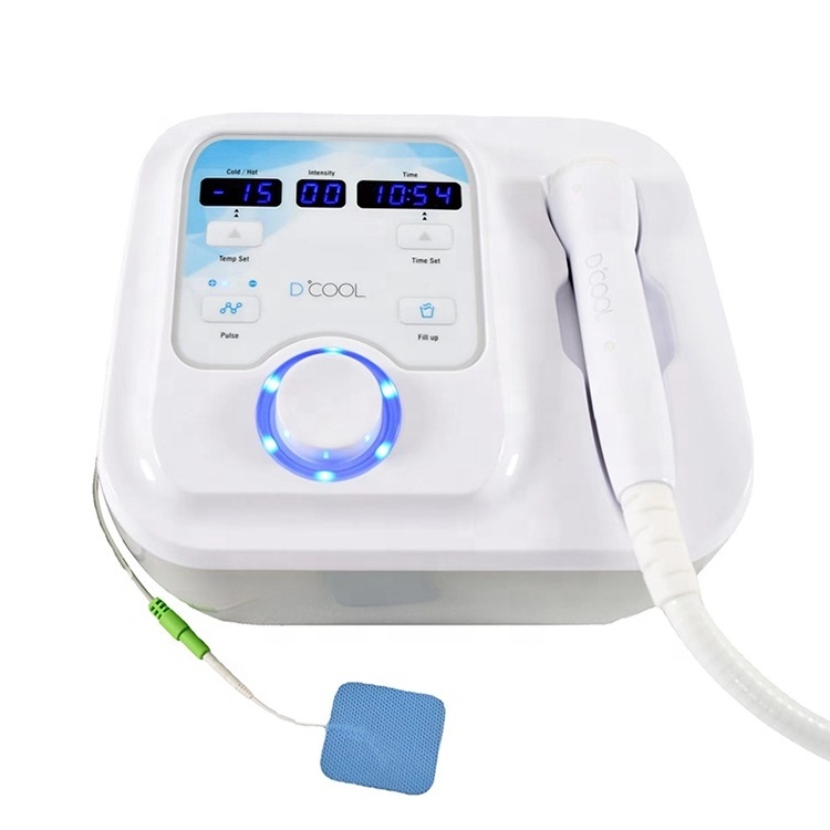 Portable electroporation mesotherapy skin tightening d cool cryo machine