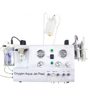 Multifunction Microdermabrasion Jet Peel Facial Machine Water Oxygen Jet Peel Hydro Facial Cleansing Machine