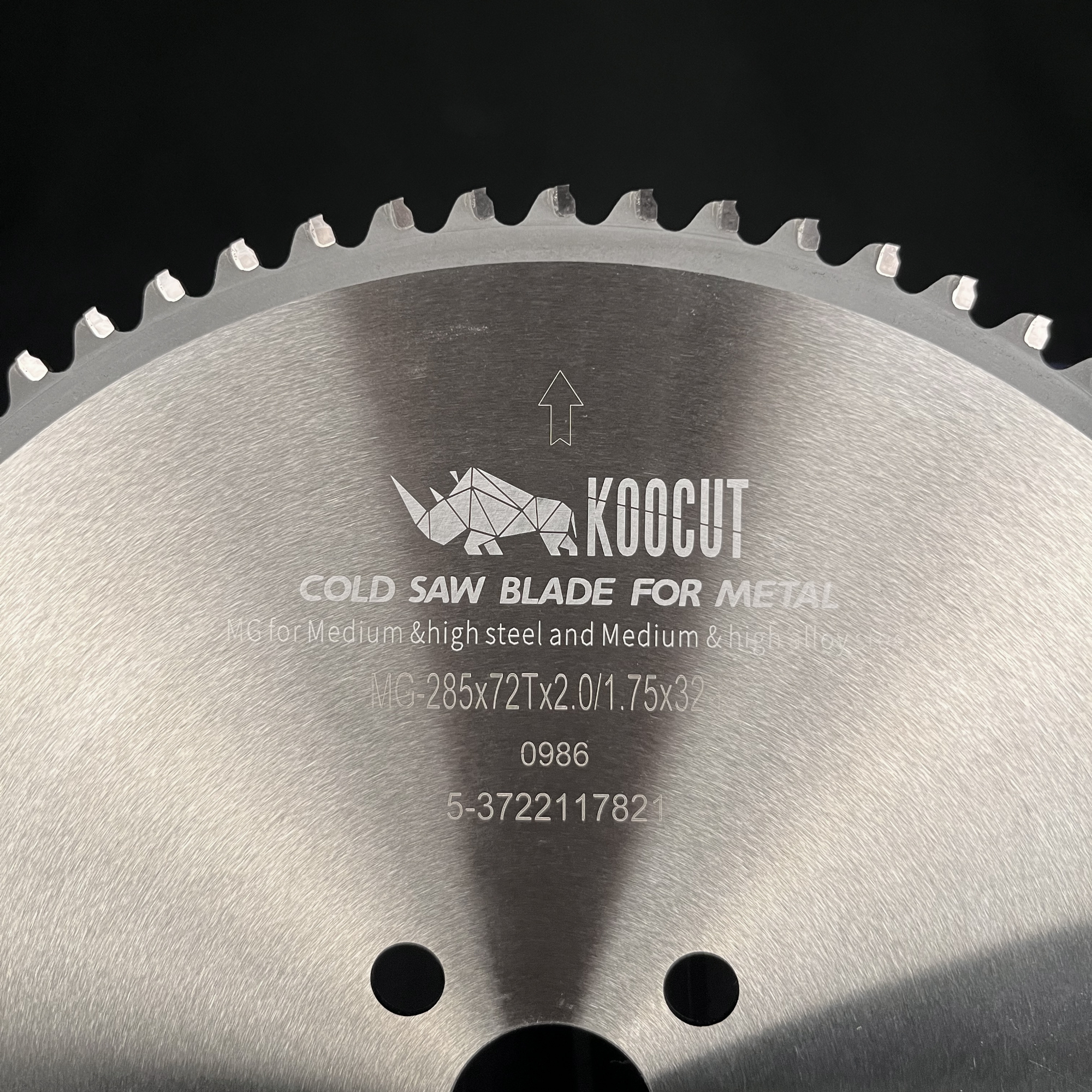 KOOCUT Serra Corte Para Metal Carbide Circular Cold Saw Blade for Aluminum Iron Steel Metal Cutting Disc