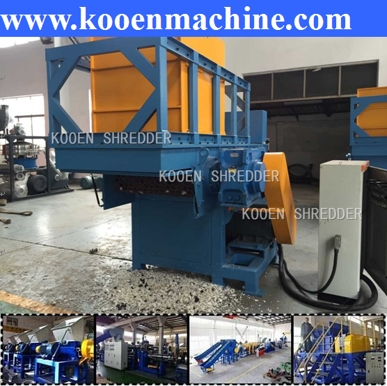 scrap metal shredder machine with double shaft shredder machine for paper book