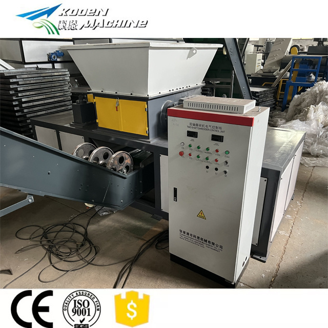 plastic recycling machinery plant shredder machine/commercial vegetable shredder for sale