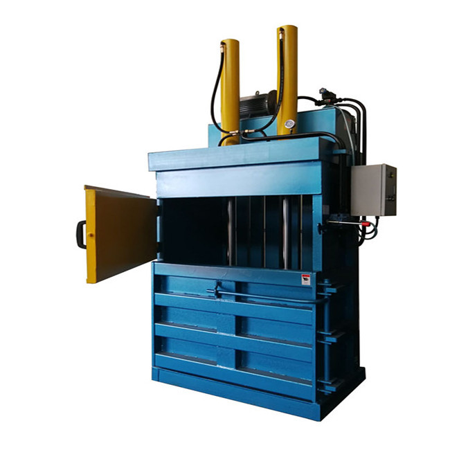 Vertical Hydraulic carton paper cardboard plastic bottle press baler/waste paper baling machine