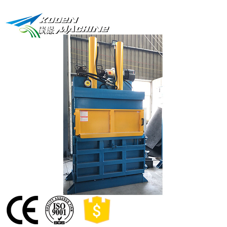 Hydraulic Waste Paper Cardboard Baler Carton Compress Compactor Baling Press Machine