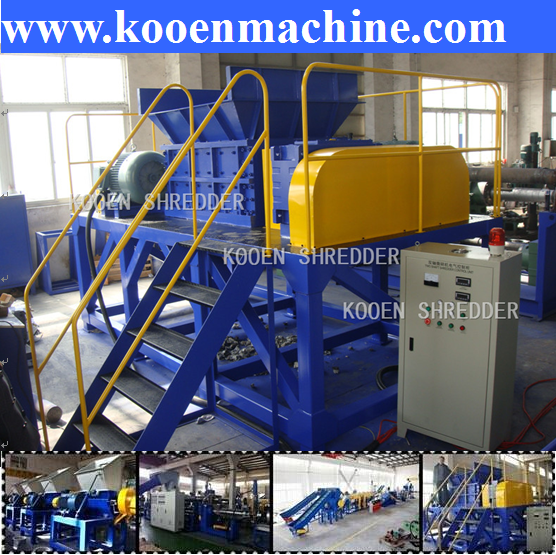 scrap metal shredder machine with double shaft shredder machine for paper book