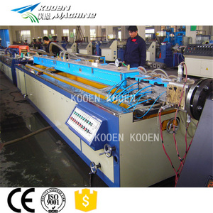 full functioning Plastic PVC Door Profile Extruder Machine Manufacturer/PVC profile extrusion line