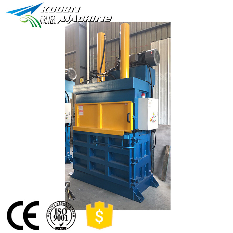 Hydraulic Waste Paper Cardboard Baler Carton Compress Compactor Baling Press Machine