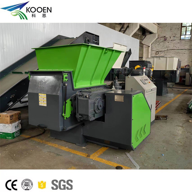 KOOEN machine single shaft Customizable shredder/polyurethane foam shredder/plastic mini shredder