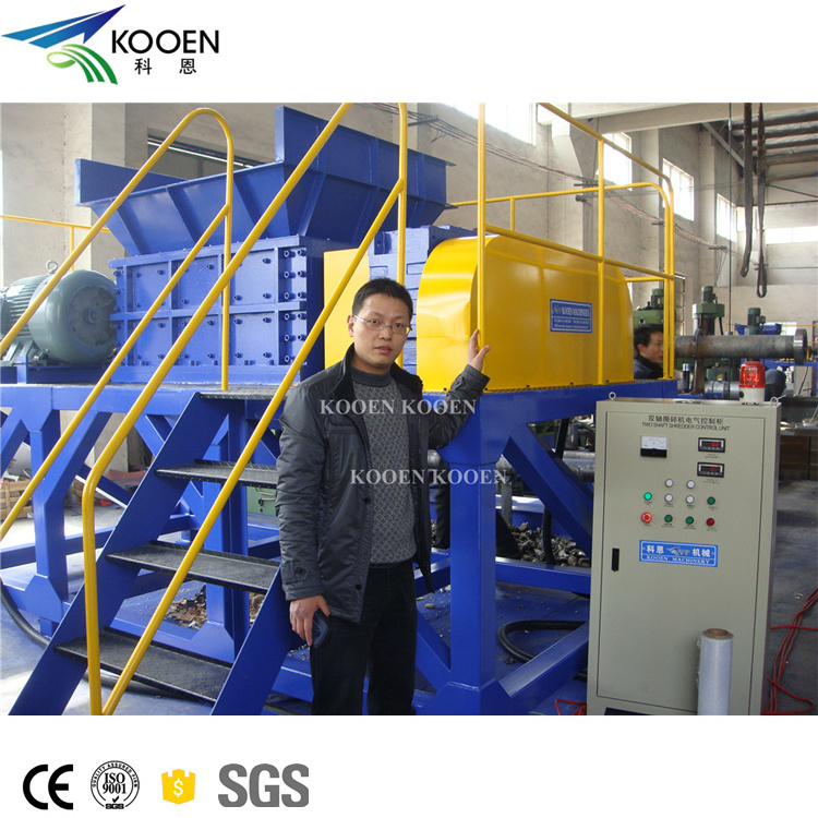 Good reputation small recycling machine plastic shredder/ grinder/ crusher for sale/plastic shredder blades