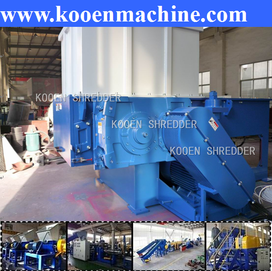 scrap metal shredder machine with double shaft shredder machine for paper book