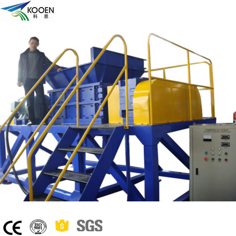 hot selling plastic shredder / garbage shredder machine/wood crusher shredder