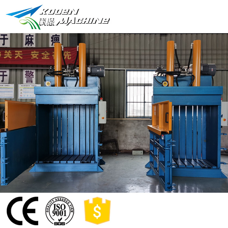 Hydraulic Waste Paper Cardboard Baler Carton Compress Compactor Baling Press Machine