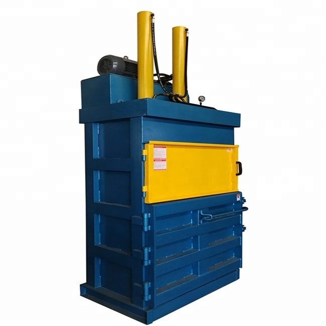 Best quality hydraulic waste plastic baling machine garbage baling press machine price