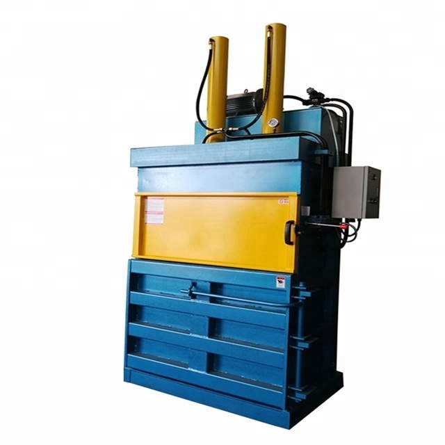 Best quality hydraulic waste plastic baling machine garbage baling press machine price