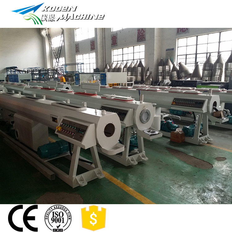 PVC UPVC CPVC Pipe Extruder Extrusion Machine Line With Pipe Belling Machine Sale