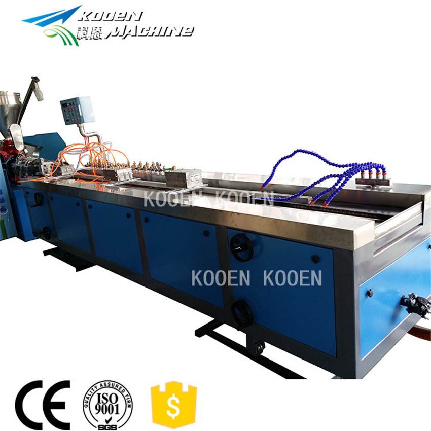 wpc wood plastic composite extruder production line/wpc wood plastic composite panel extrusion machine