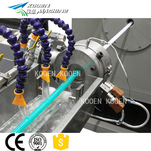 High quality pvc flexible reinforced hose machine/pvc fiber reinforced soft garden pipe machine/ production line extrusion line