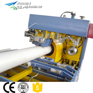 PVC UPVC CPVC Pipe Extruder Extrusion Machine Line With Pipe Belling Machine Sale