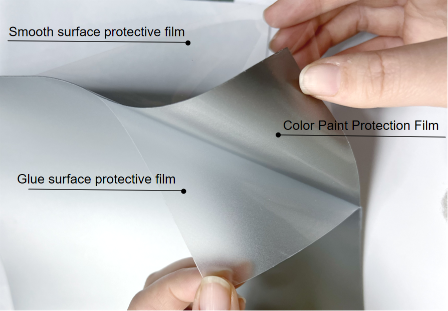 Factory price car color film Cheap Pink Vinyl Protection Ppf Car Film Wrap