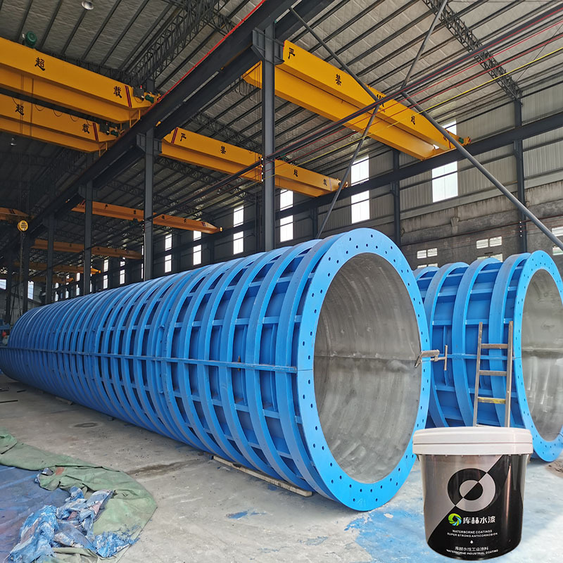 Factory Direct Sale Steel Structure Epoxy Resin Industrial Liquid Coating Industrial Waterborne Paint