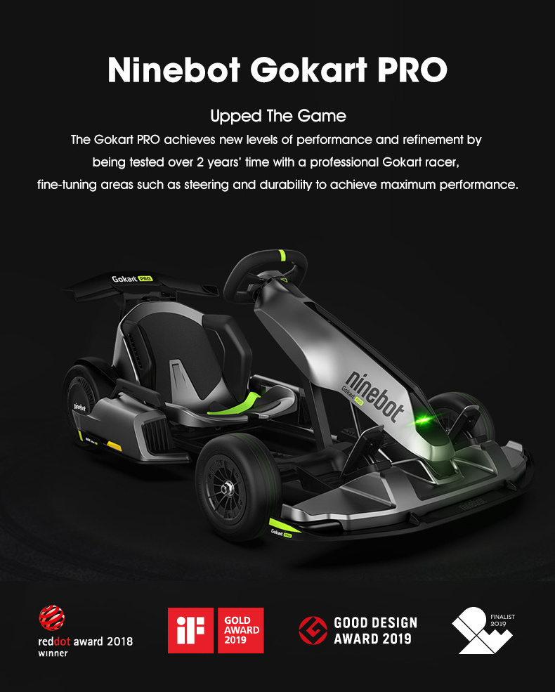 CURRENT nin-ebot gokart pro 2021 electric go kart scooter for adults and kids with lamborghini edition