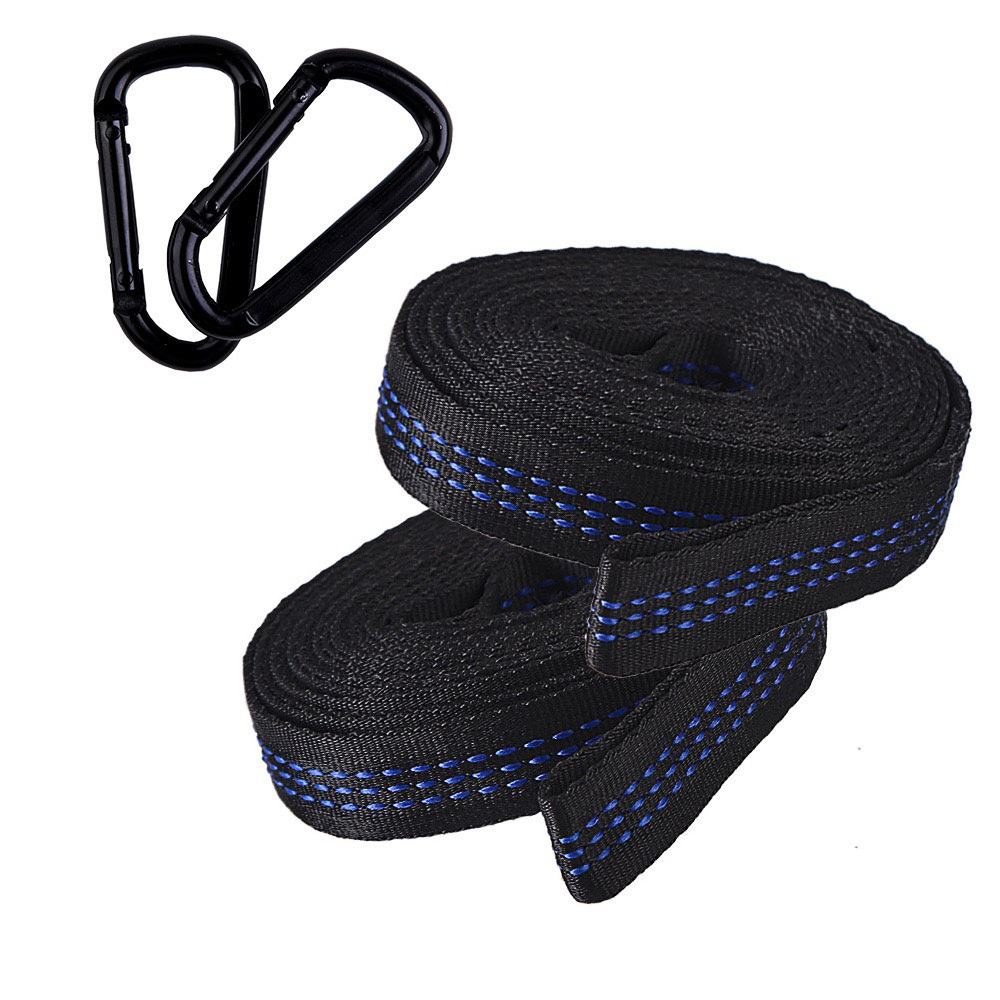 Easy operation safe adjustable custom polyester webbing strap for hammock