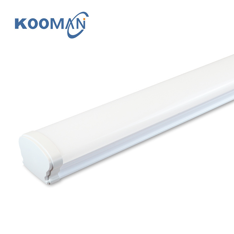 New design crystal led batten 10000K 36W 54W 72W 100W SKD Led batten light purification fixture 2ft 4ft for residential